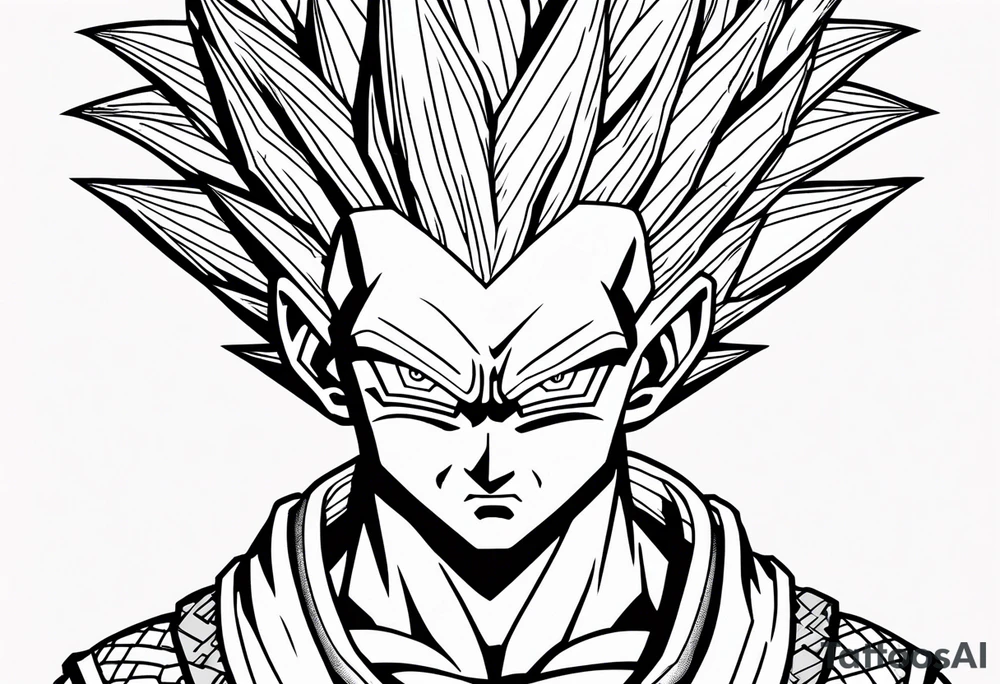 dragonball z tattoo idea