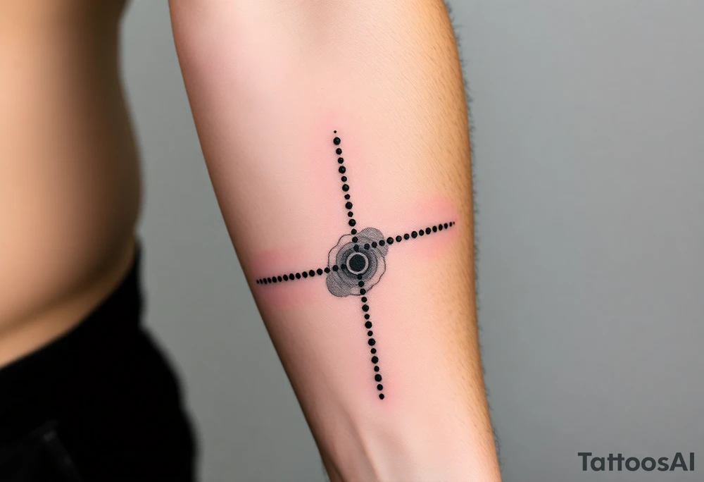 detailed system of piping tattoo idea