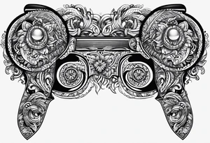 A message where written 4M 4U tattoo idea