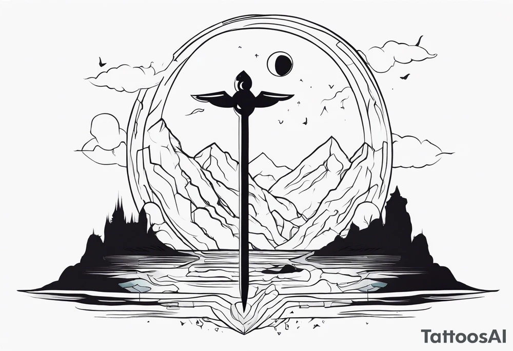the fall of humans tattoo idea