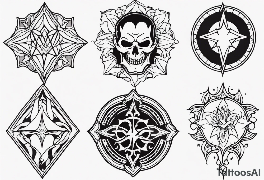 Vampire forearm tattoo design tattoo idea