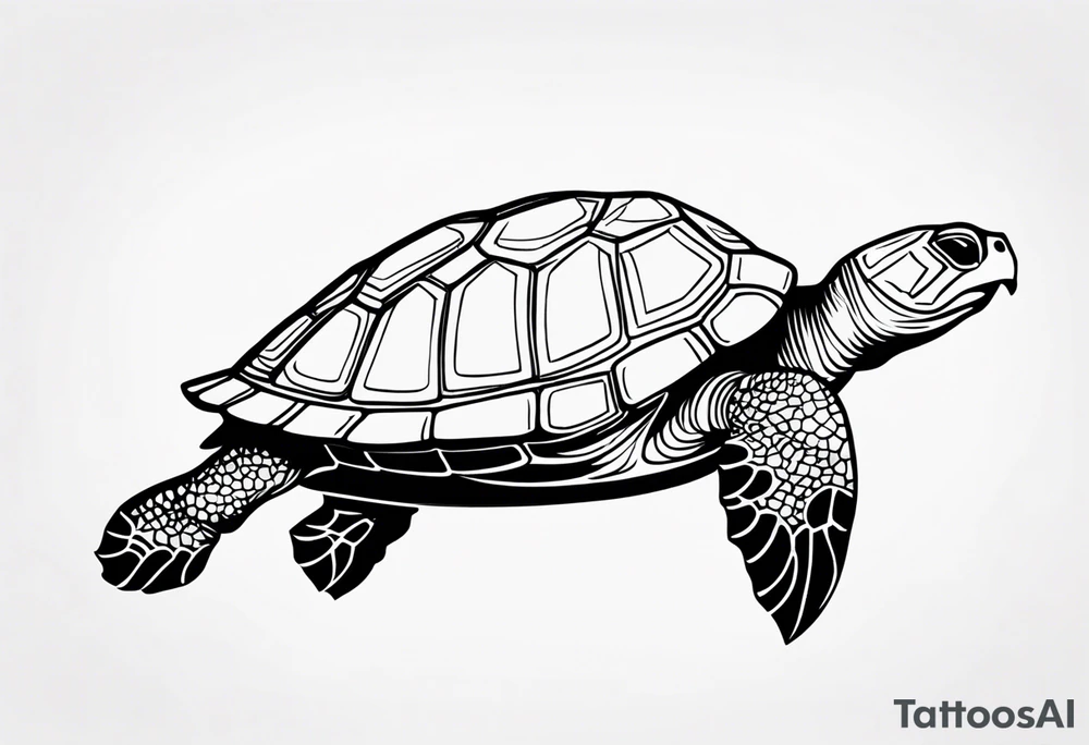 Turtle tattoo idea