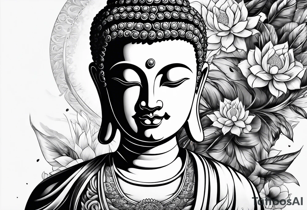 buddha tattoo idea