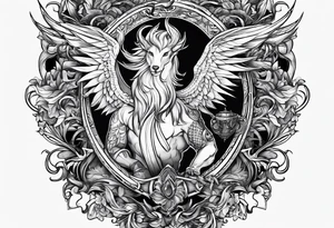 Want the words “that get back a mf” with a picture of Draco tattoo idea