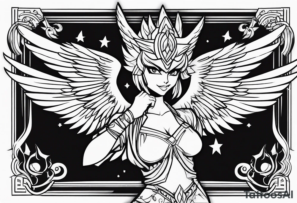 Harpies lady Yu-Gi-Oh! tattoo idea