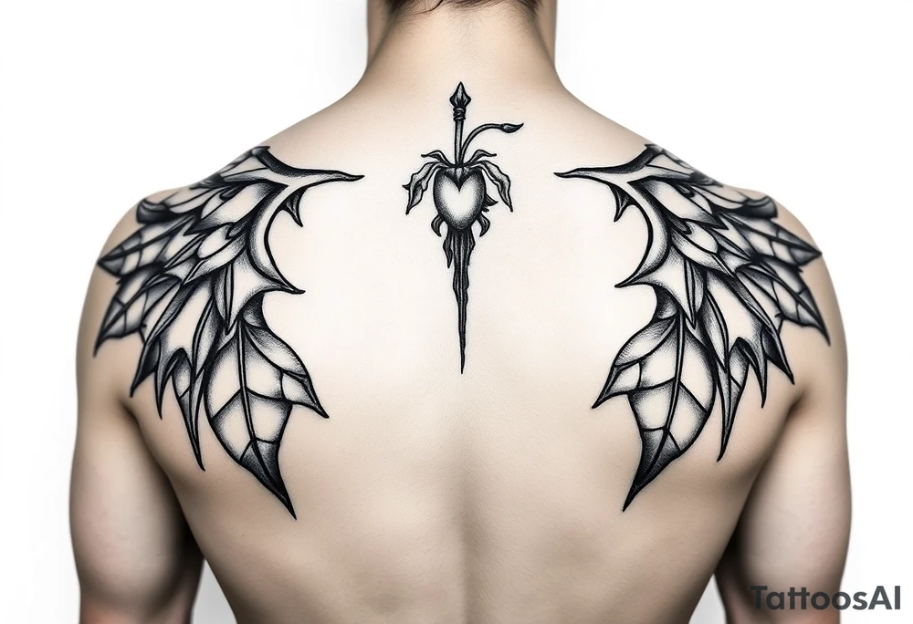 tribal nightshade tattoo tattoo idea