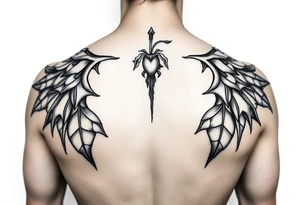 tribal nightshade tattoo tattoo idea