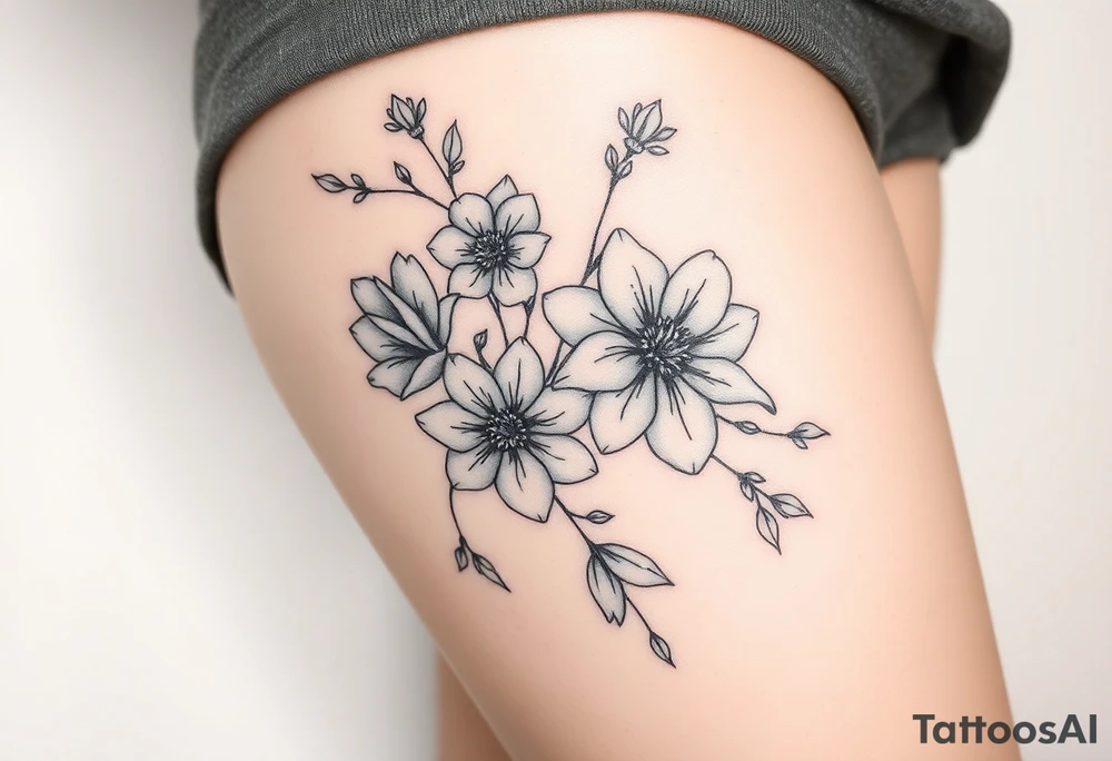 flowers , , soul , meaning tattoo idea