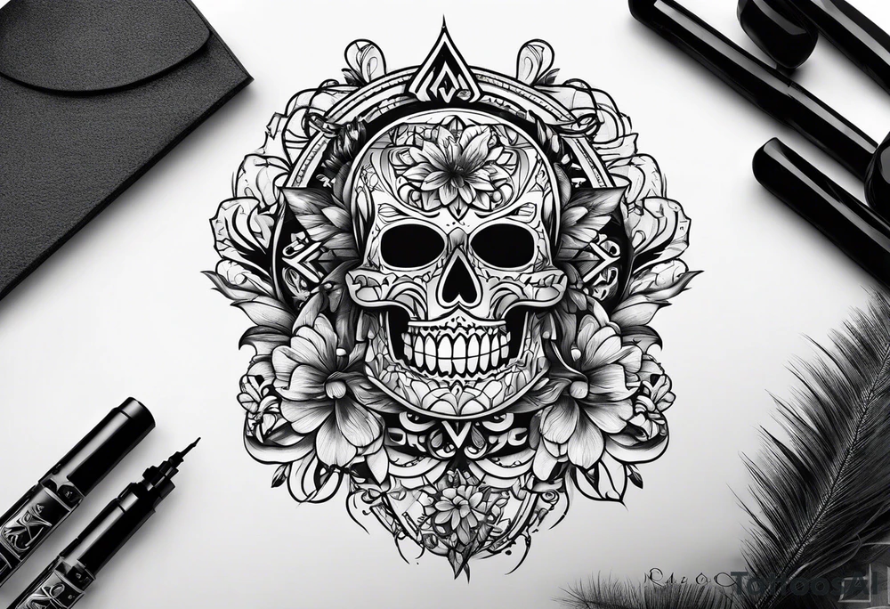 Initials J A.R R tattoo idea