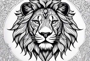 type 1 diabetes symbol, lion tattoo idea