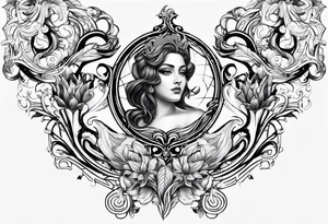 Gemini sign tattoo idea