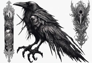 bloodborne 
full arm sleeve
eileen the crow tattoo idea