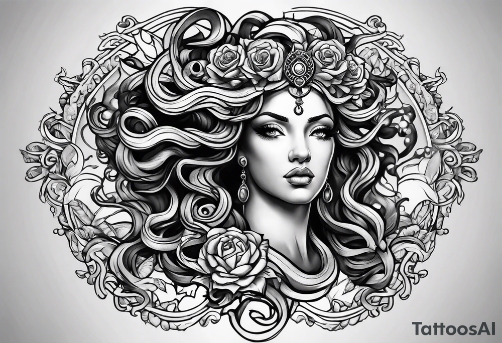 medusa tattoo idea