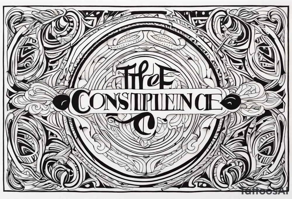 discipline and consistency with a face tattoo idea