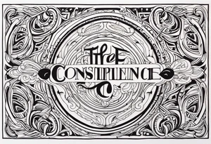 discipline and consistency with a face tattoo idea