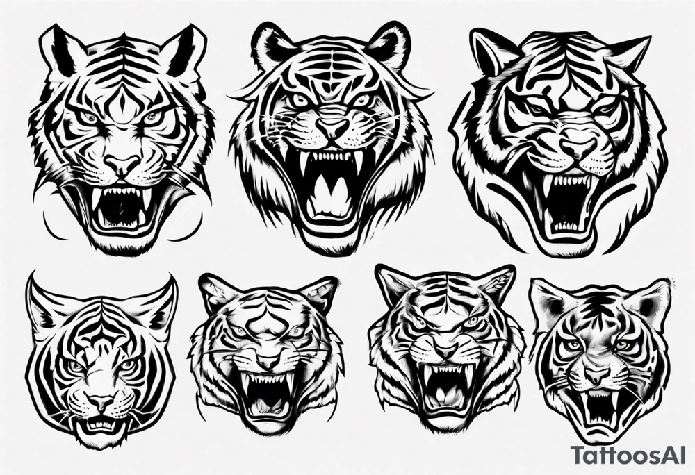 Flying tiger tattoo idea