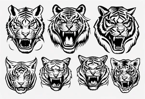 Flying tiger tattoo idea