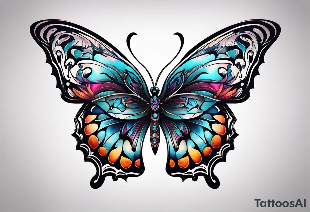 butterfly tattoo idea