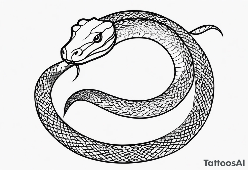 snake tattoo idea