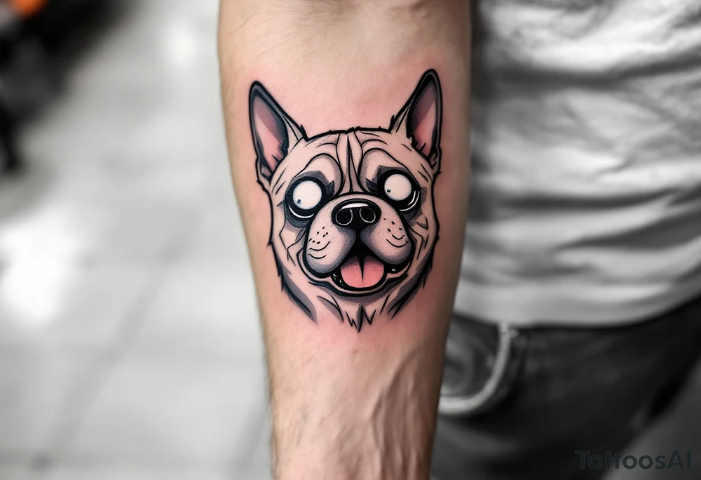 jake the dog from adventure time tattoo idea