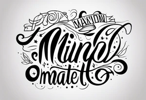 mind over matter tattoo idea