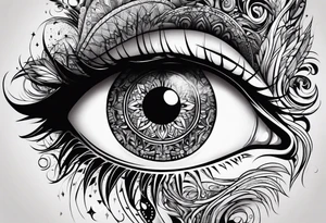 psychedelic

eye tattoo idea