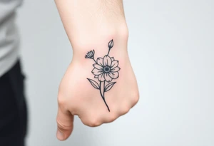 Floral urology inspired tattoo tattoo idea