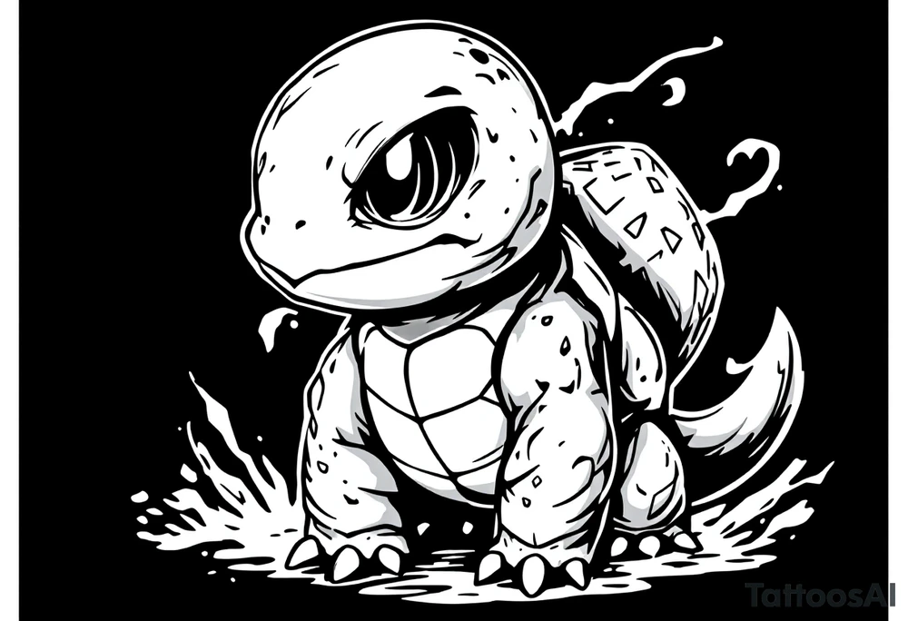 Squirtle tattoo idea