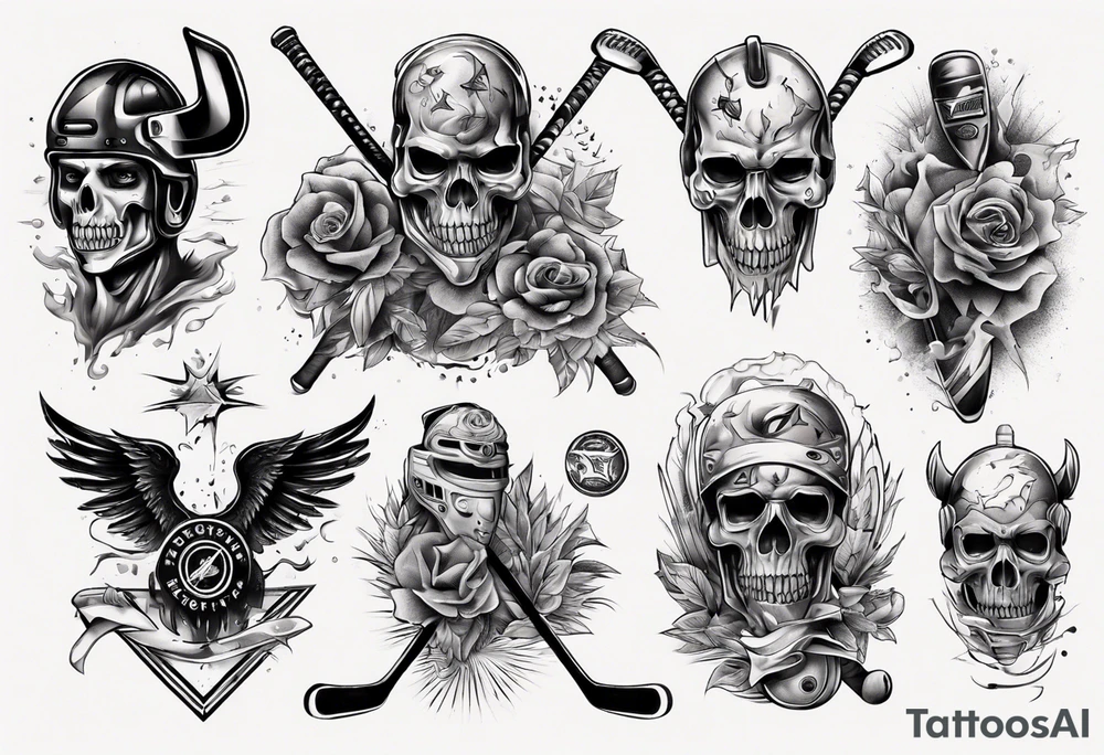 Hockey tattoo idea