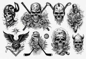 Hockey tattoo idea
