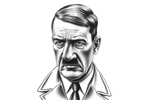 adolf hitler tattoo idea