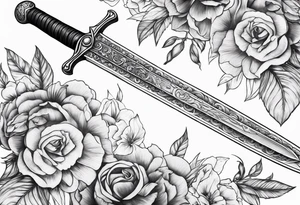 Sword tattoo idea