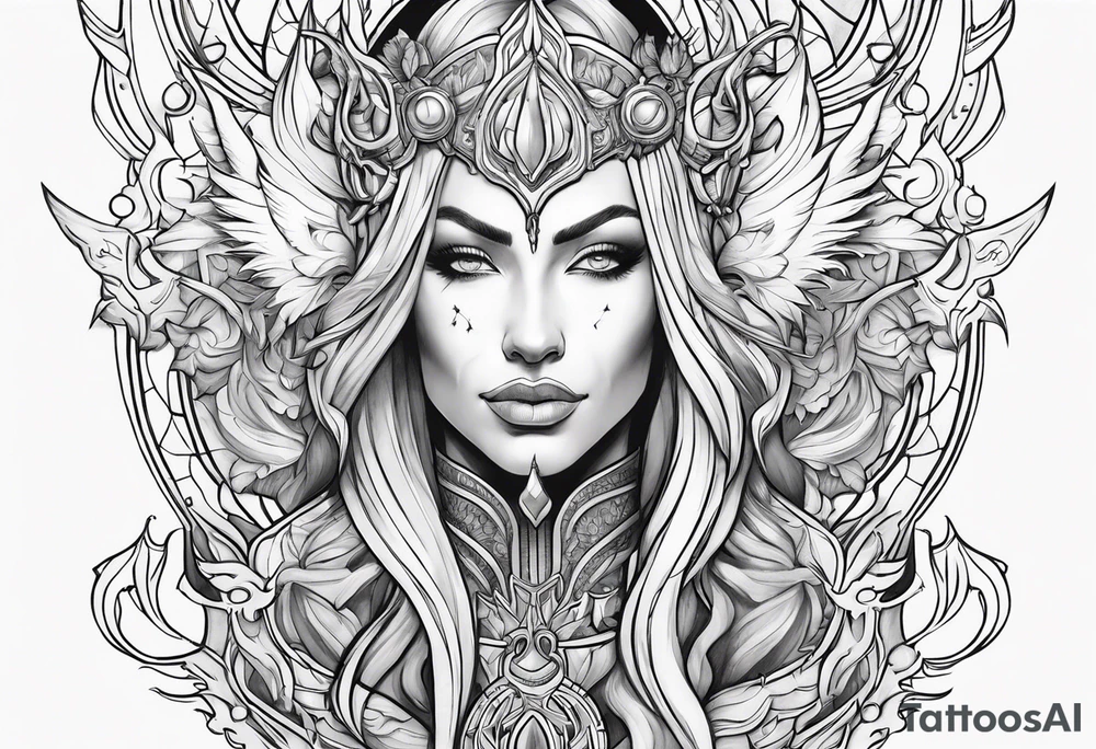 Kael'Thas and Asha'alar tattoo idea