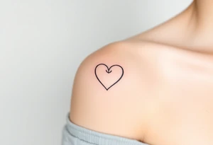 Heart tattoo idea