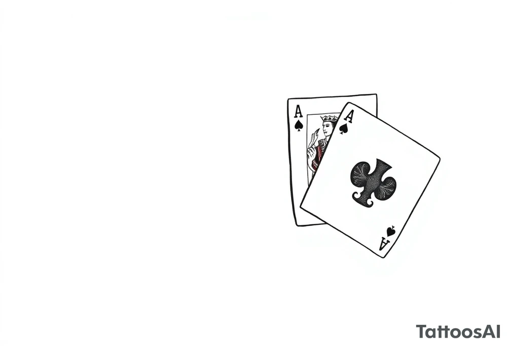 Poland symbol and poker cards Add casino money to it. tattoo idea