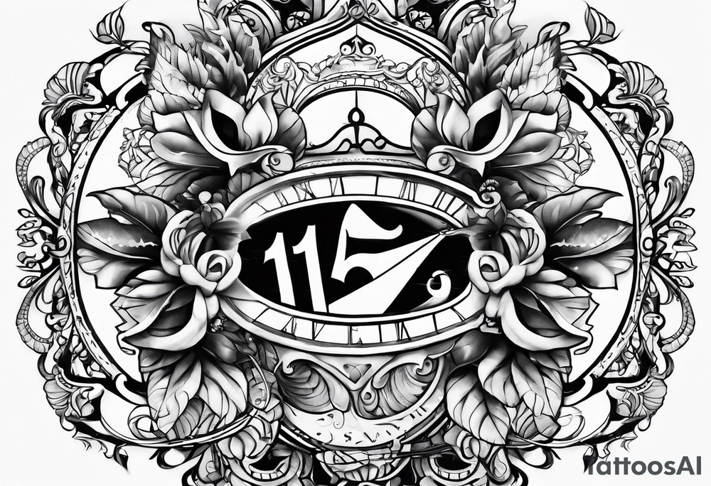 Make time count tattoo idea