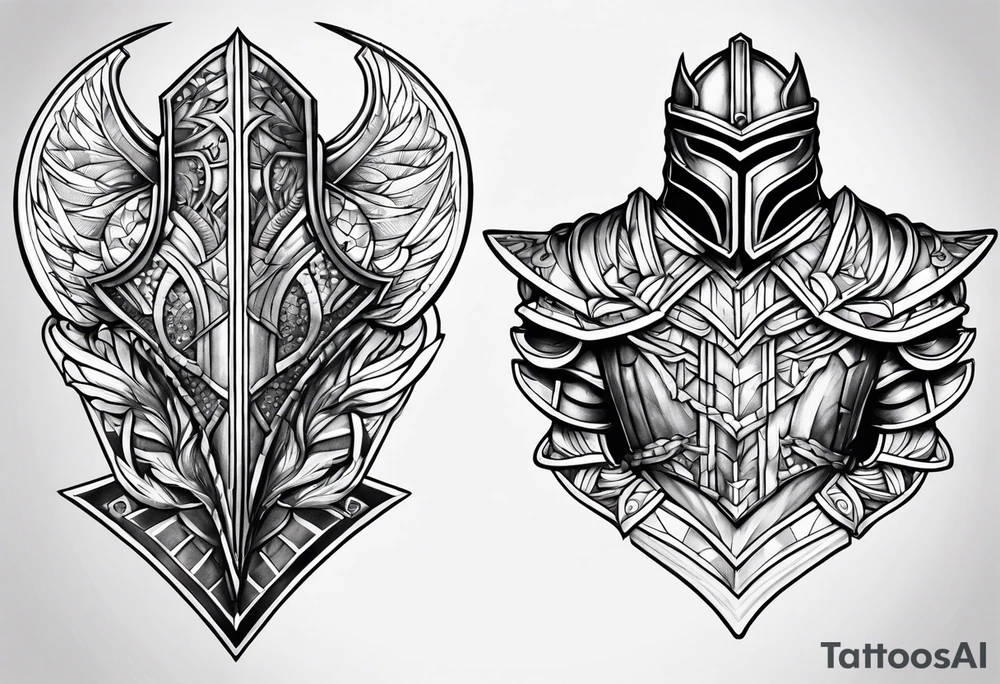 Armour tattoo idea