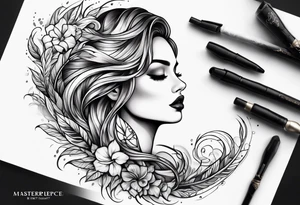 forearm filler tattoo idea