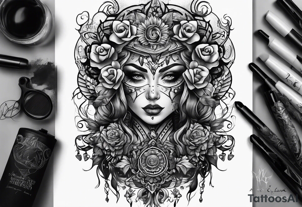 Schizoid Personality Disorder tattoo idea