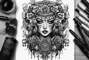 Schizoid Personality Disorder tattoo idea
