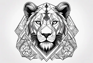 Lion Cub paw tattoo idea