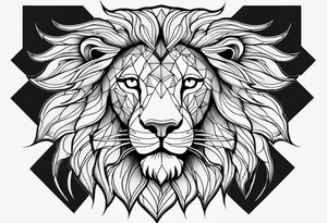 lion tattoo for arm tattoo idea