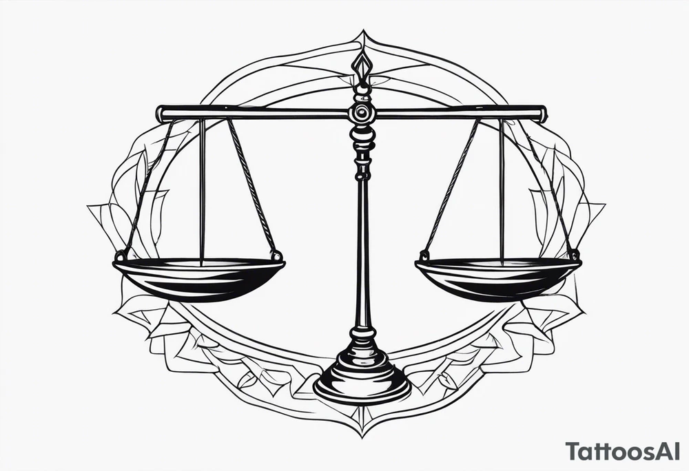 A small fine line combining the Virgo and libra tattoo idea A small fine line combining the Virgo and libra tattoo idea