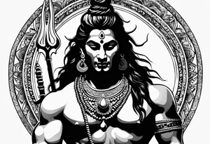Lord shiva tattoo idea