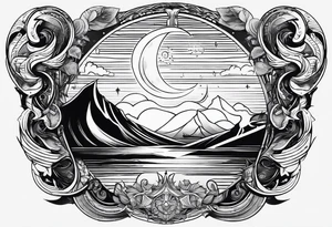 From the books dune, something representing Usul tattoo idea
