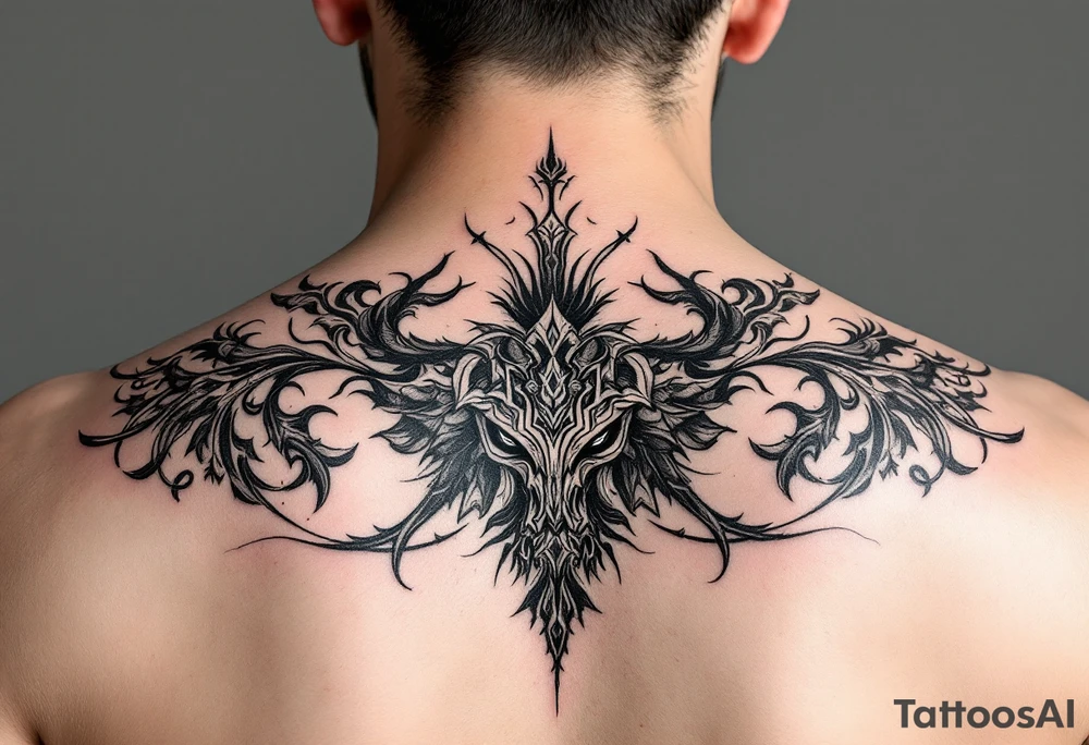 Purépecha traditional tattoo tattoo idea