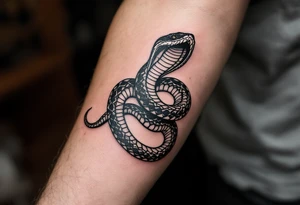 streetwear snake tattoo idea