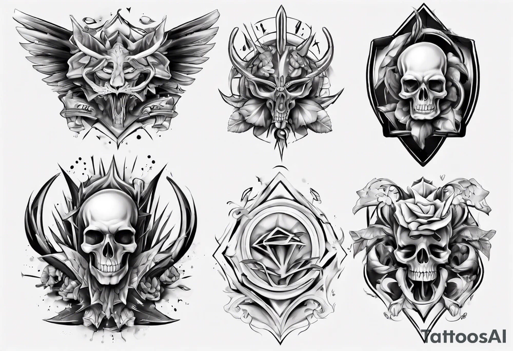 wildcard tattoo idea