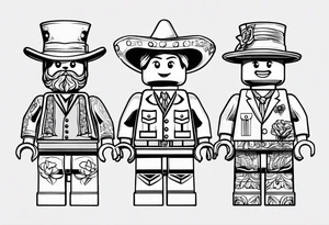 Lego tattoo idea
