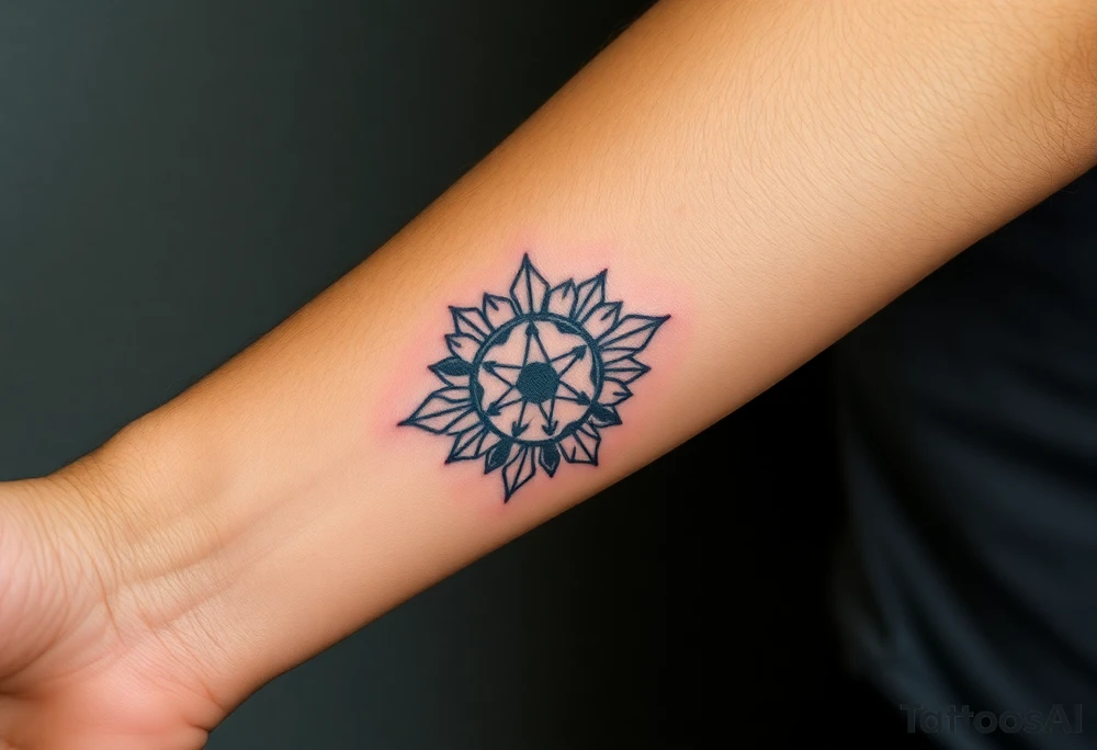 victory over coma and methadone. a new life in meditation. tattoo on the arm tattoo idea